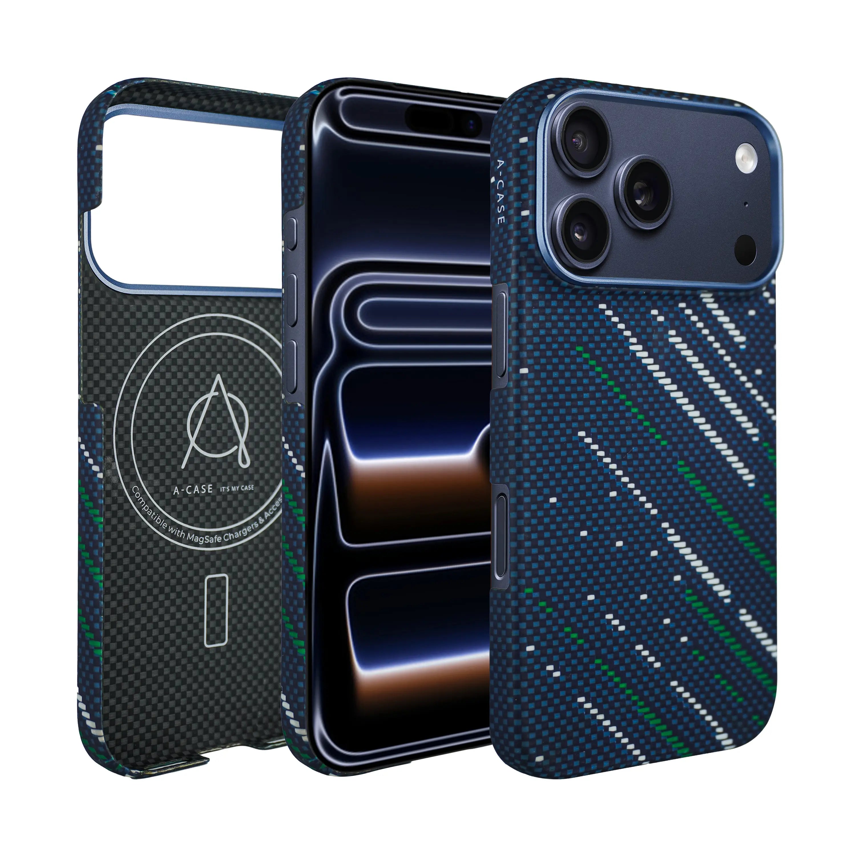 A-Case Aramid Fiber Case For iPhone 17 Pro - Witner
