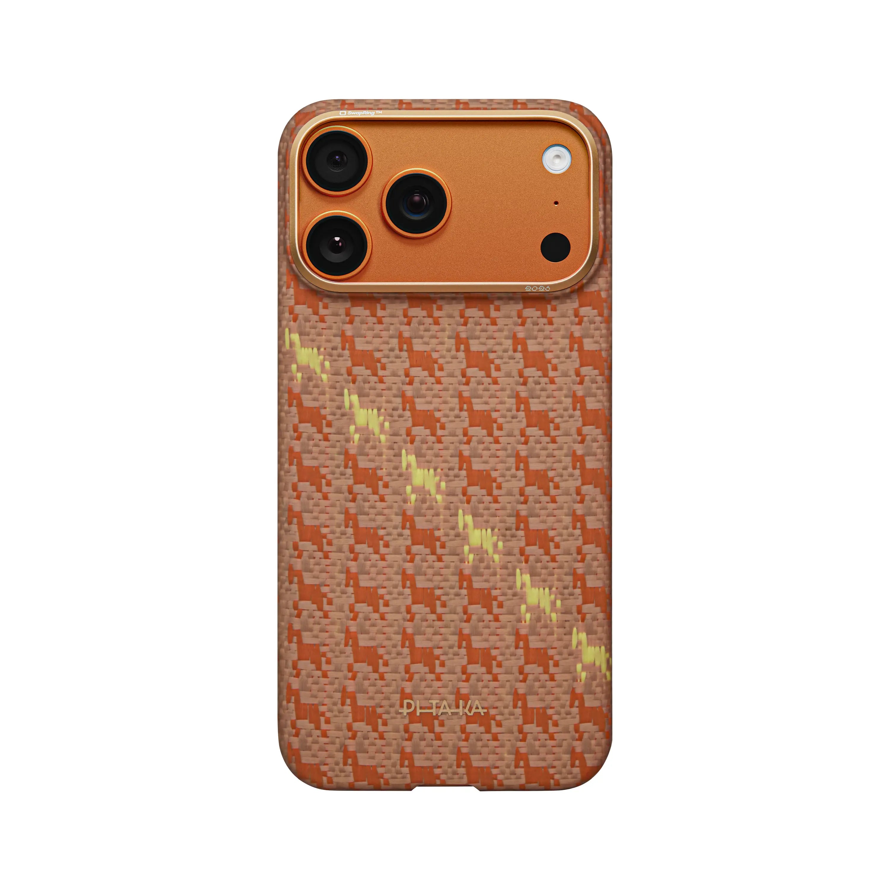 Pitaka Ultra-Slim Case With PitaTap Camera Control for iPhone 17 Pro Max - Amber