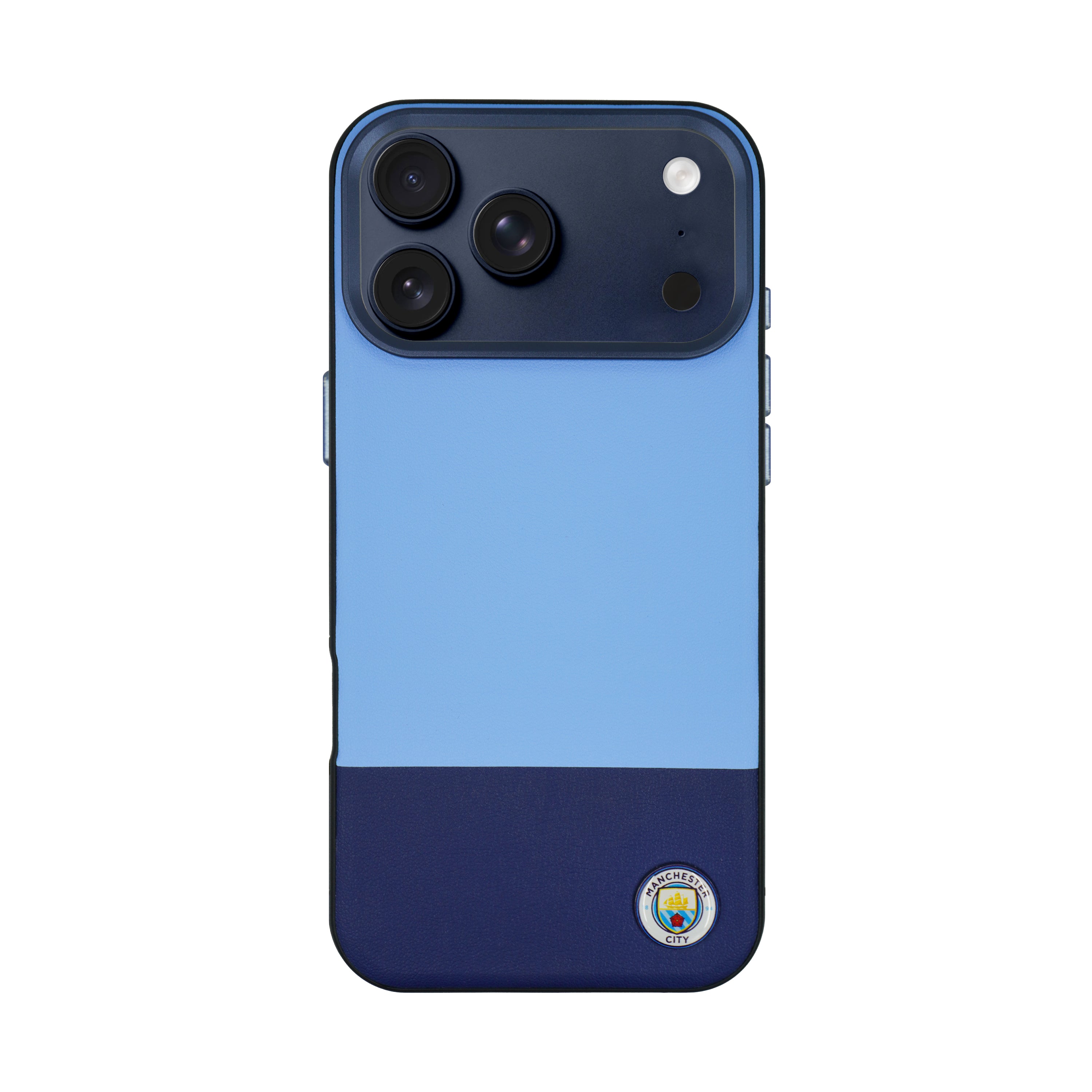 Manchester City FC Heritage Leather Case For iPhone 17 Series