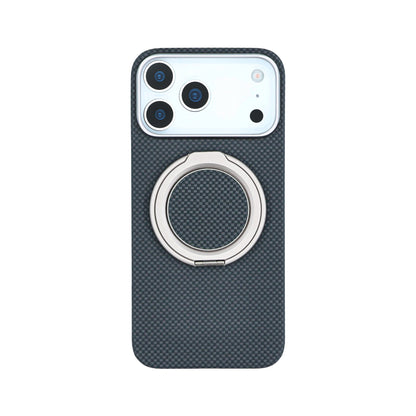 Desen Aramid Fiber Phone Case With Grip 2 in 1 - Black
