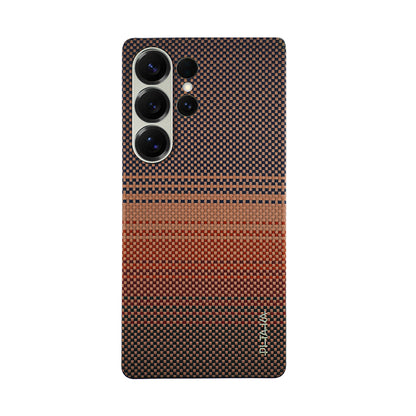 Pitaka Tactile Woven Case for Samsung S25 Ultra -Black