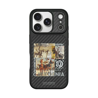 Santa Barbara Polo & Racquet Club ELVIS Aramid Fiber Case for iPhone 17 Series - California