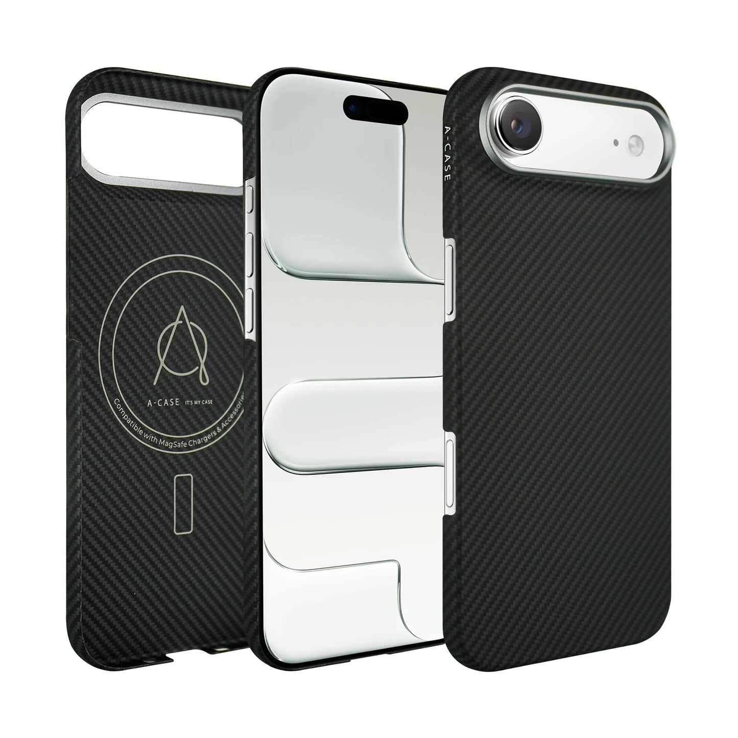 Kavar 600D Aramid Fiber Case For iPhone Air - Black