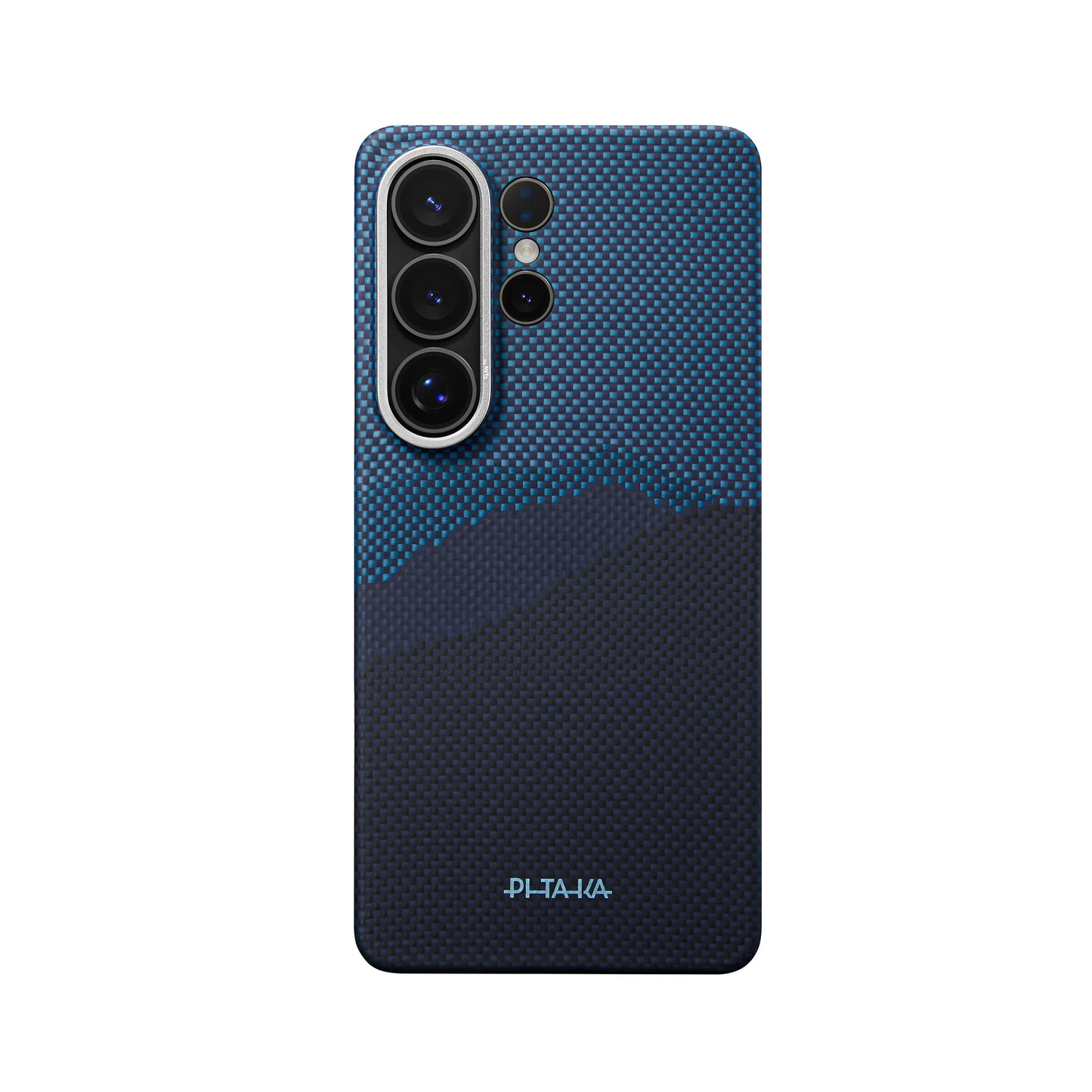 Pitaka Tactile Woven Case With Aaron Button for Samsung S26 Ultra - Over The Horizon