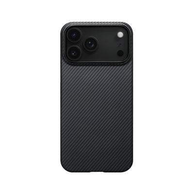 Pitaka Ultra-Slim Case With PitaTap Camera Control for iPhone 17 Series - Black/Gray
