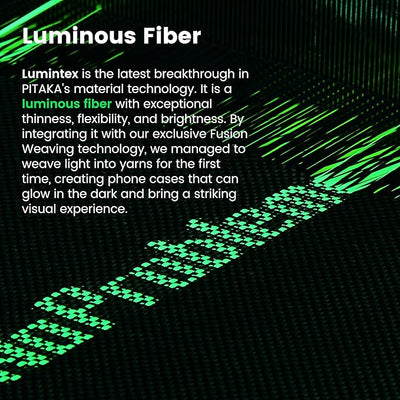 Aries Collaborative Luminous Case Tactile Woven Case for iPhone 16 Series - No Problemo