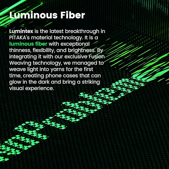 Aries Collaborative Luminous Case Tactile Woven Case for iPhone 16 Series - No Problemo