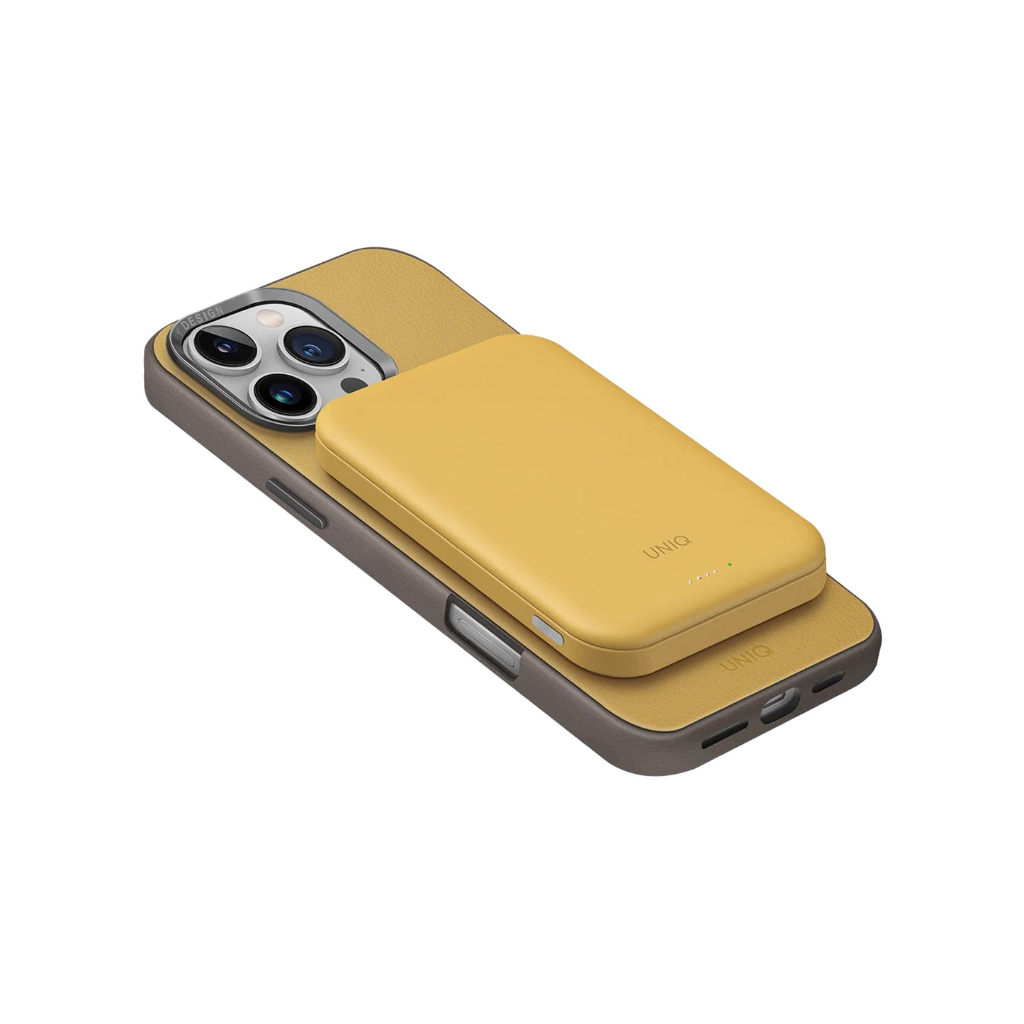 Uniq Lexa 5000 Premium Leatherette Magnetic Power Bank