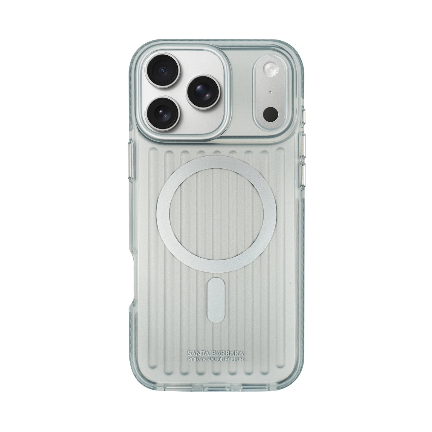 Santa Barbara Polo & Racquet Club Jeremy Semi-Transparent Case for iPhone 17 Series - Grey