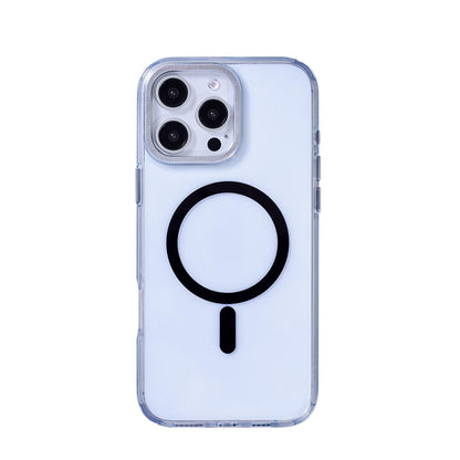 Le Prius Bali Clear Case For iPhone 16 Series - Black