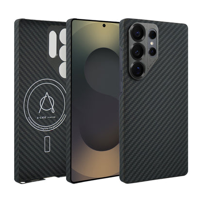 A-Case Kavar Aramid Fiber Case for Galaxy S25 Ultra -1500 D