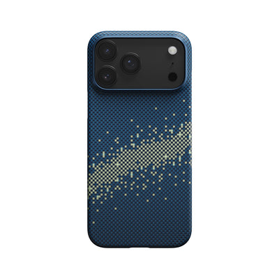 Pitaka Ultra-Slim Case With PitaTap Camera Control for iPhone 17 Series - Milky Way Galaxy