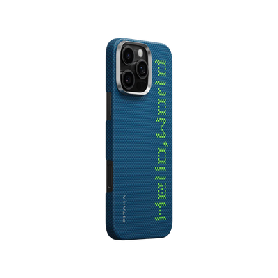 Aries Collaborative Luminous Case Tactile Woven Case for iPhone 16 Series - Alien