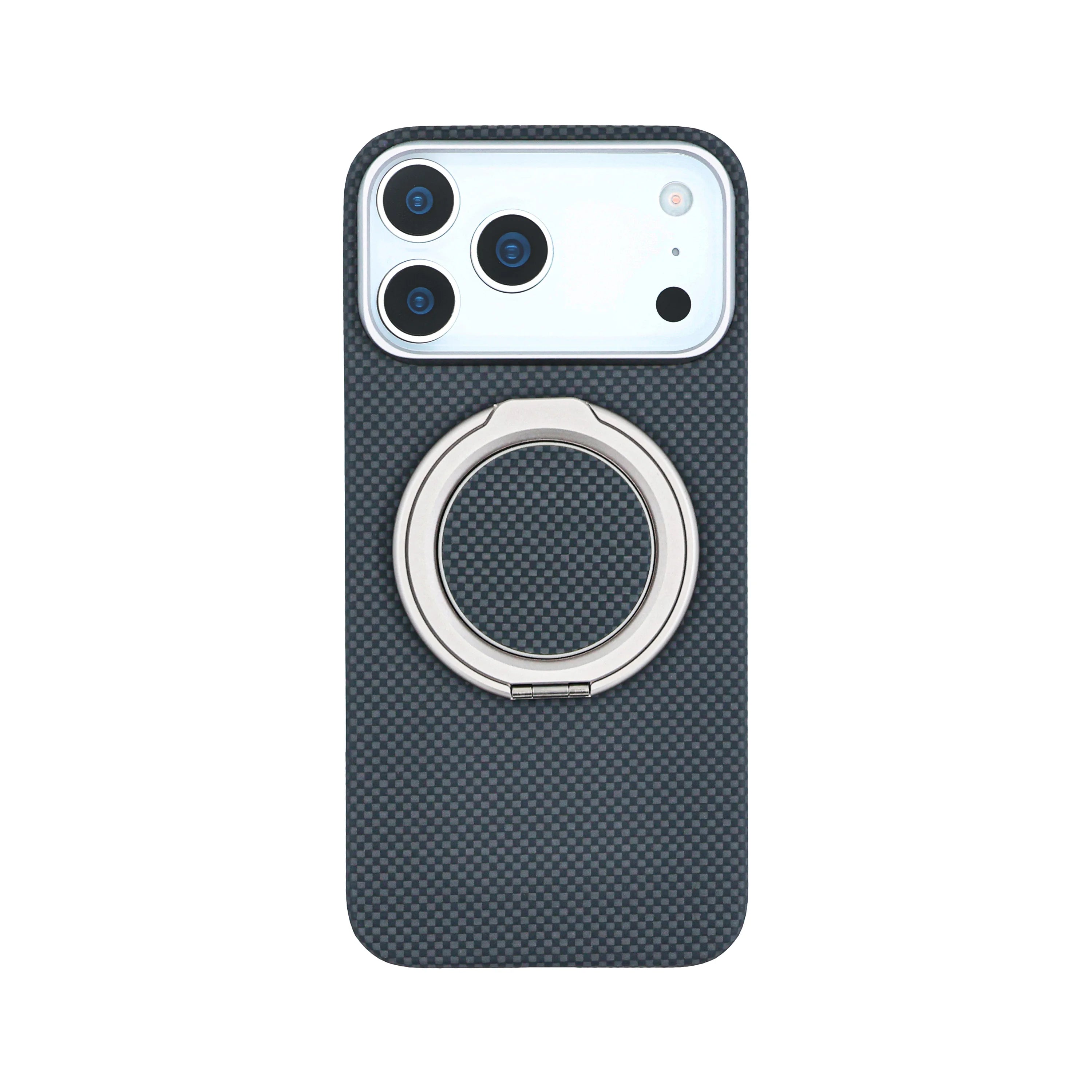 A-Case Aramid Fiber Magnetic Phone Grip with Metal Stand - Desen