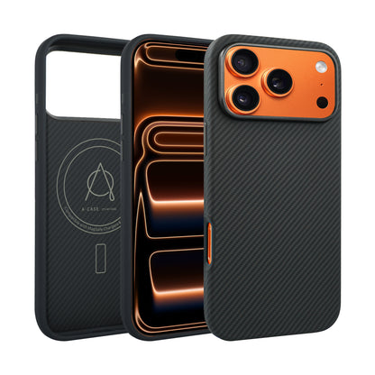 Savar Aramid Fiber Case For iPhone 17 Pro Max - Black