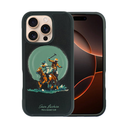 Santa Barbara Polo & Racquet Club Aubrey Series Case for iPhone 16 Series - Black
