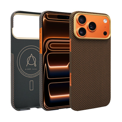 Desen Aramid Fiber Case For iPhone 17 Series - Brown