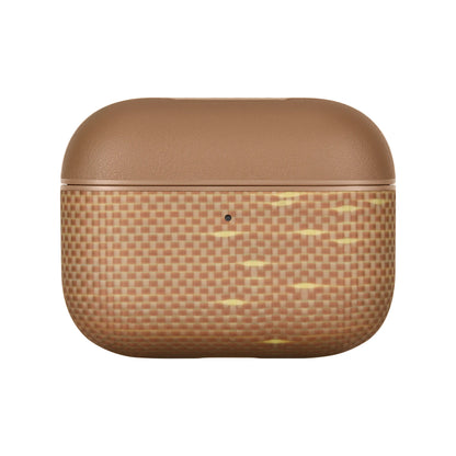 Pitaka Aramid Fiber Case for AirPods Pro 3 - Golden Glint