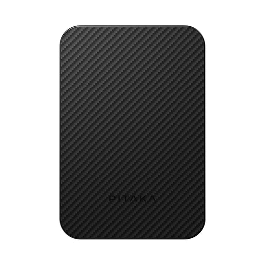 Pitaka Aramid Fiber Magnetic Power Bank - Black/Gray