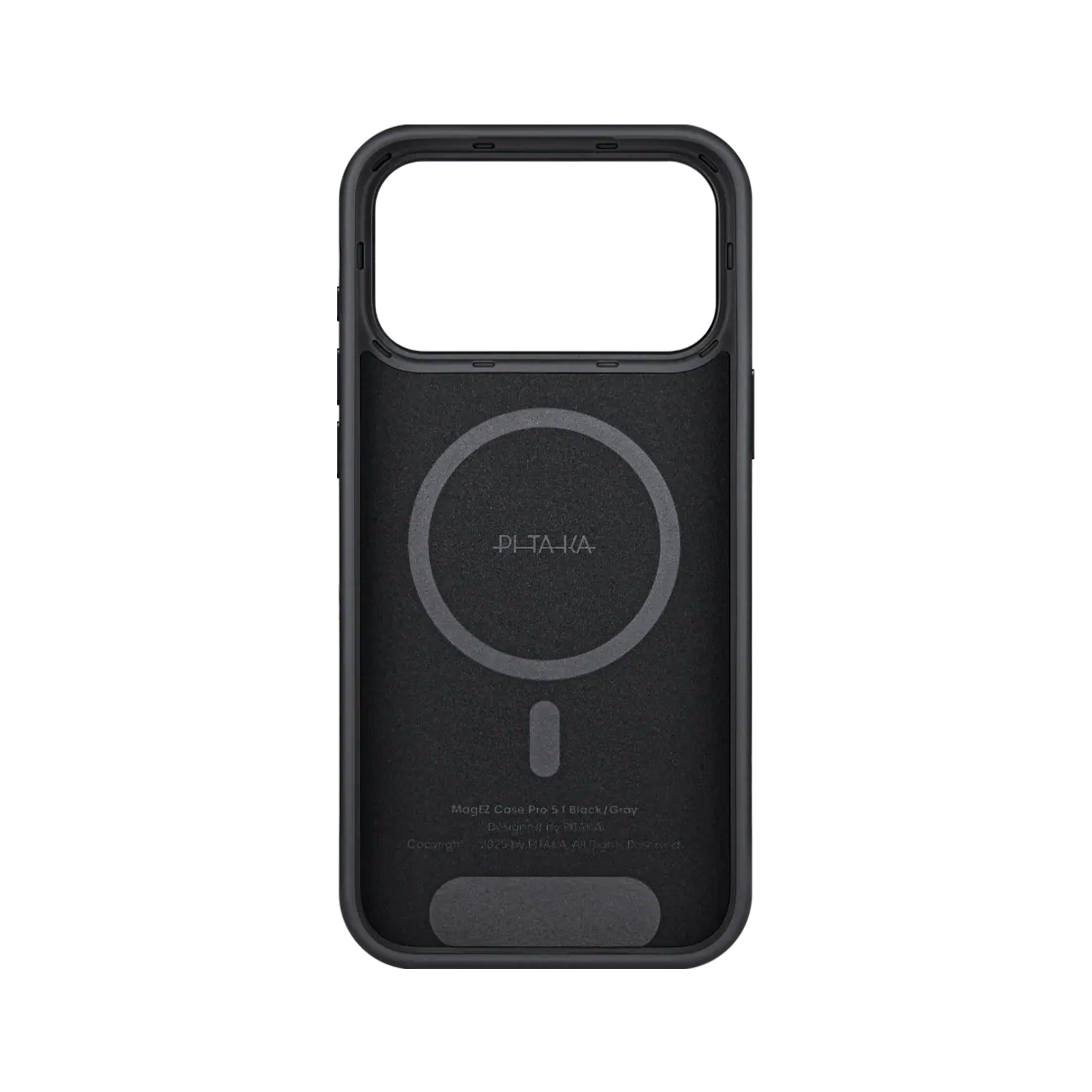 Pitaka Aramid Ultra-Guard Case for iPhone 17 Series - Black/Gray