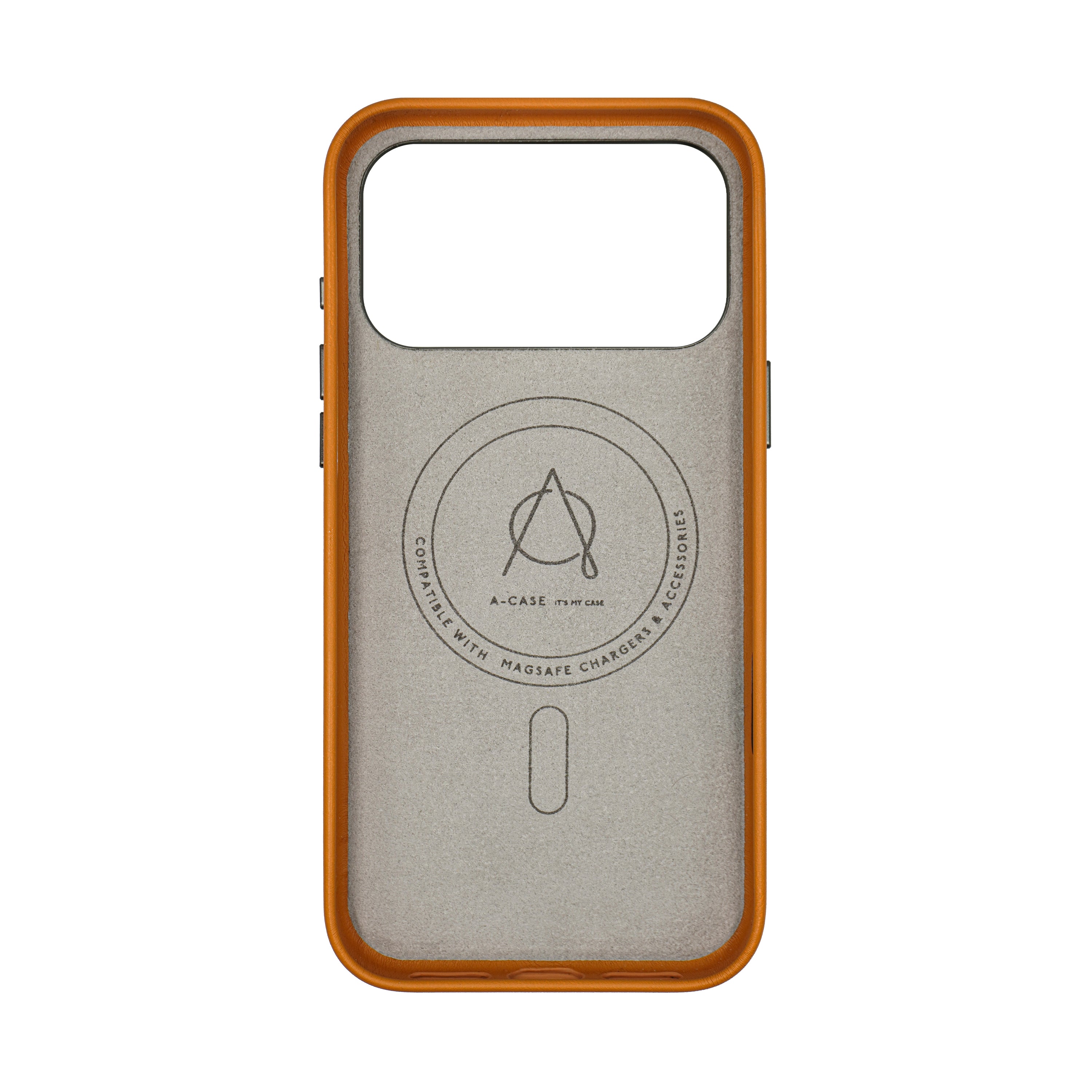 A-Case Vegan Leather Crystal Rhinstones Case for iPhone 17 Pro Max - Alimli