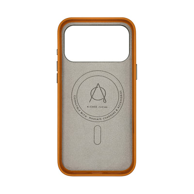 A-Case Vegan Leather Crystal Rhinstones Case for iPhone 17 Pro Max - Alimli
