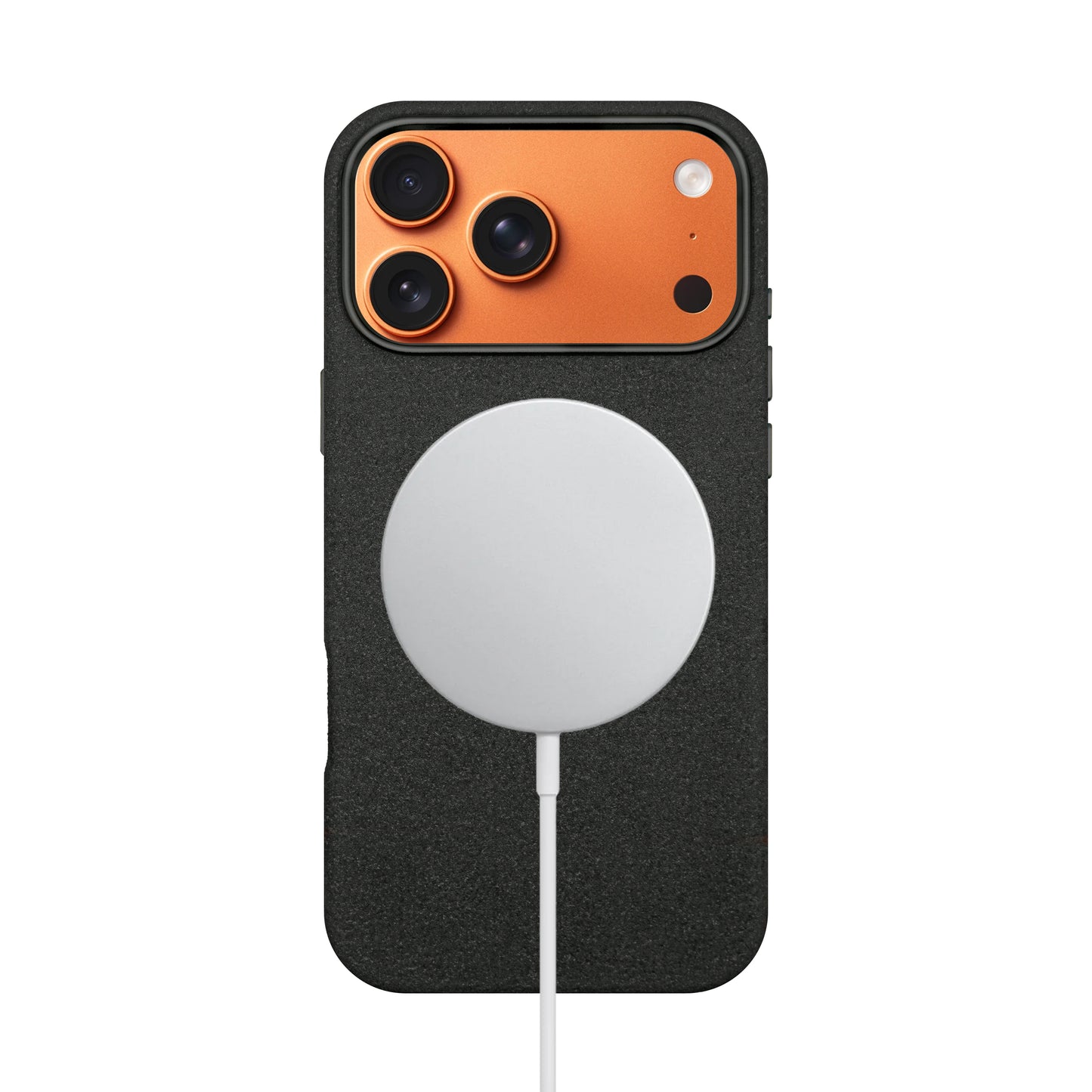 Kadife Alcantara Leather Case For iPhone 17 Pro Max - Black