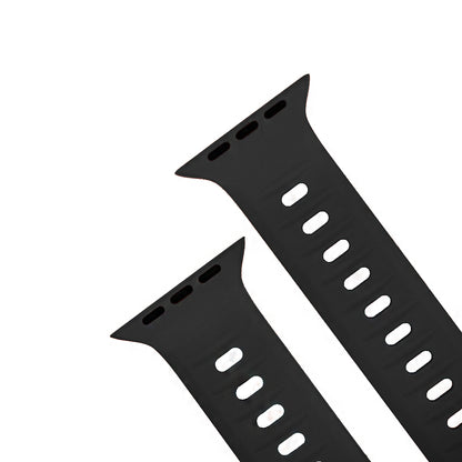 Amasra Apple Watch Silicone Band-Black