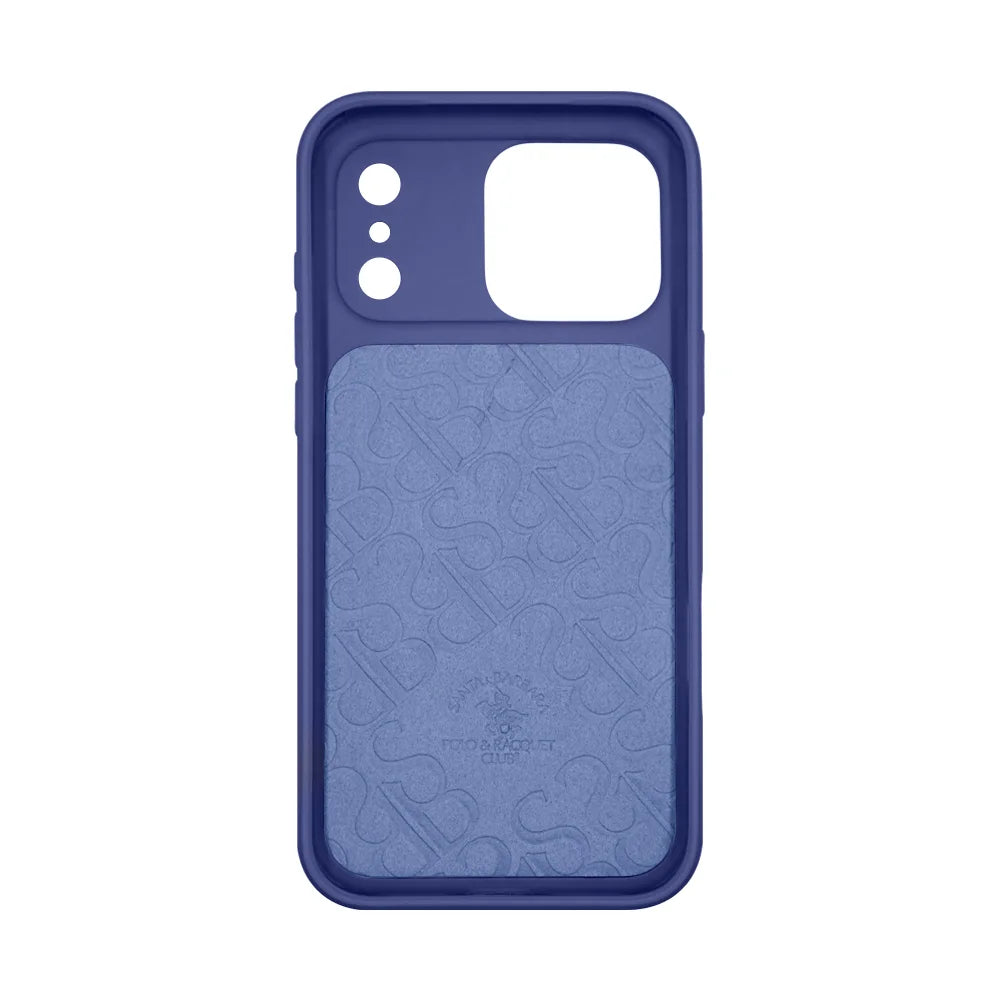 Santa Barbara Polo & Racquet Club Questa Military-Grade Protective Case for iPhone 17 Series - Blue