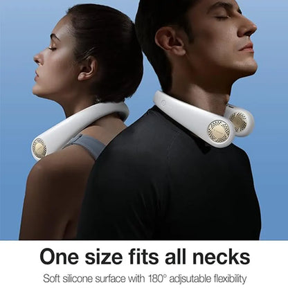 L3 Portable Neck Fan 360° Cooling Fan -White