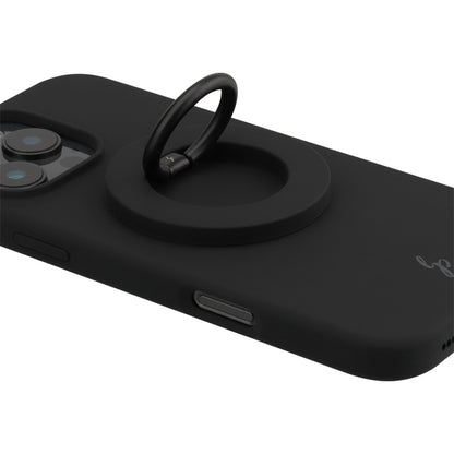 Le Prius Magsafe Magnetic Grip Holder With Adjustable Kickstand - Black