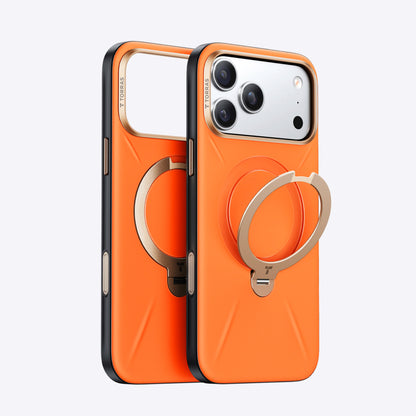 Torras Ostand Q3 VegSkin for iPhone 17 Series - Orange