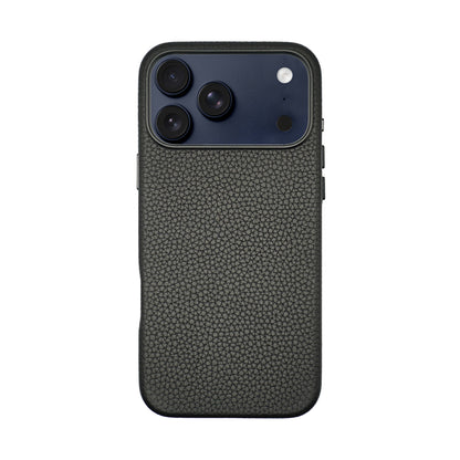 Amur Genuine Leather Case for iPhone 17 Series - Black
