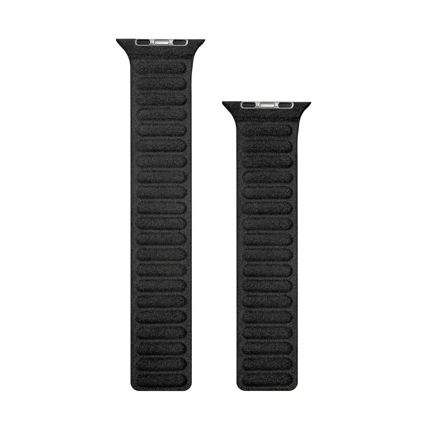 Kadife Alcantara Leather Apple Watch Strap - Black