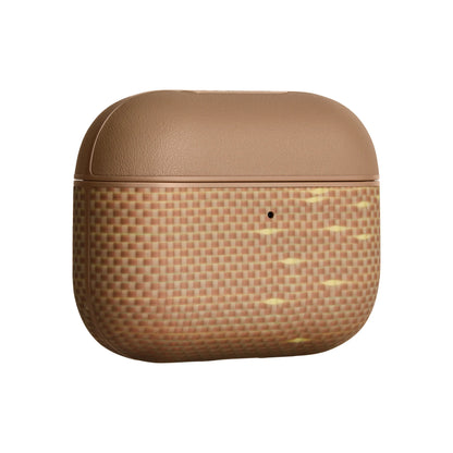 Pitaka Aramid Fiber Case for AirPods Pro 3 - Golden Glint