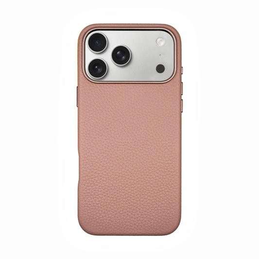 Amur Genuine Leather Case for iPhone 17 Series - Pink
