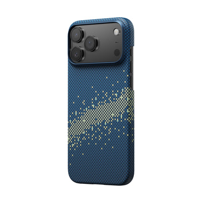 Pitaka Ultra-Slim Case With PitaTap Camera Control for iPhone 17 Series - Milky Way Galaxy