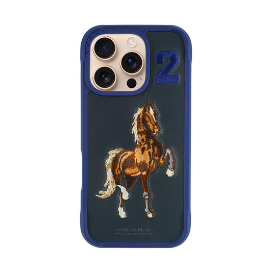 Santa Barbara Polo & Racquet Club Boris Series Case for iPhone 16 Series  - Blue