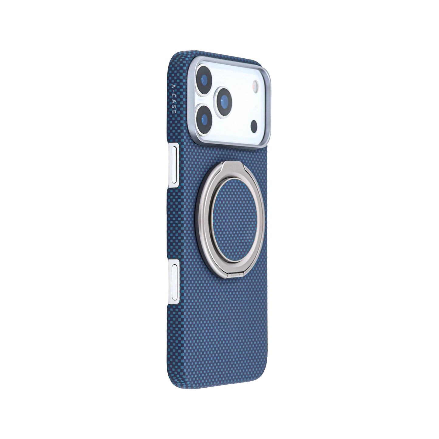 Desen Aramid Fiber Phone Case With Grip 2 in 1 - Blue