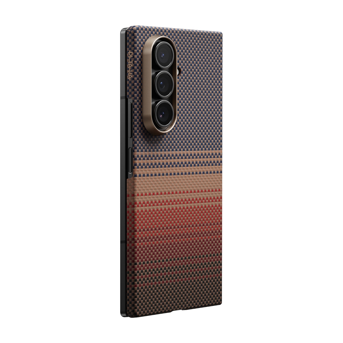 Pitaka Z Fold 7  Fusion  Weaving Case With Ultra-Slim Touch - Sunset