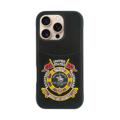 Santa Barbara Polo & Racquet Club Abner Series Case for iPhone 16 Series - Gray