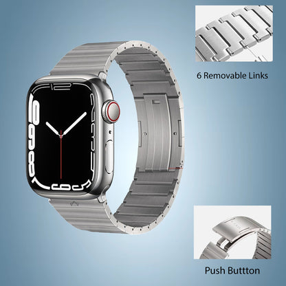 Fethiye Apple Watch Steel Band - Black