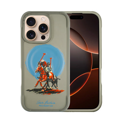 Santa Barbara Polo & Racquet Club Aubrey Series Case for iPhone 16 Series - Gray