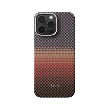 Pitaka Tactile Woven Case With PitaTap Camera Control for iPhone 16 Series - Sunset