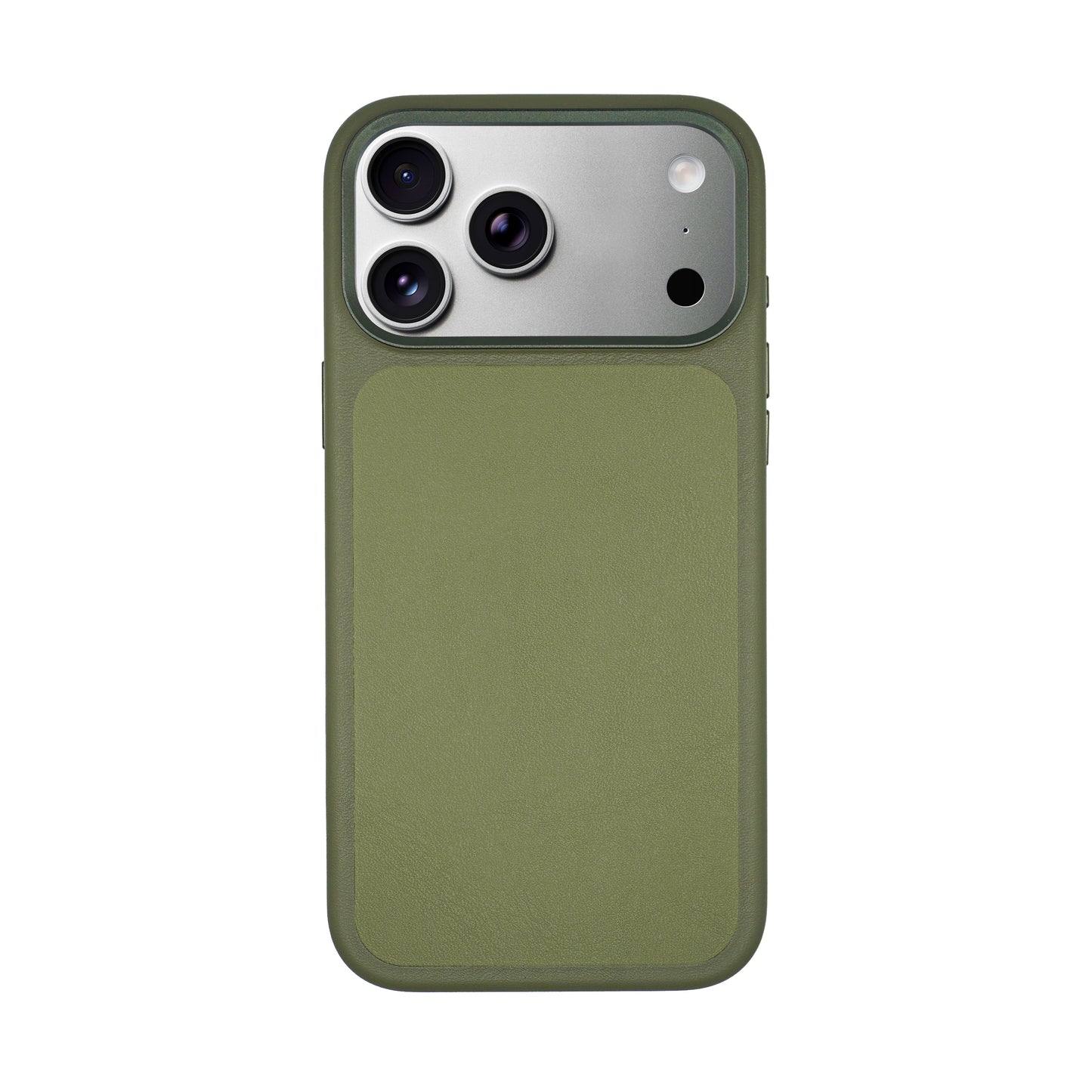 Liva Vegan Leather Case For iPhone 17 Pro Max - Green