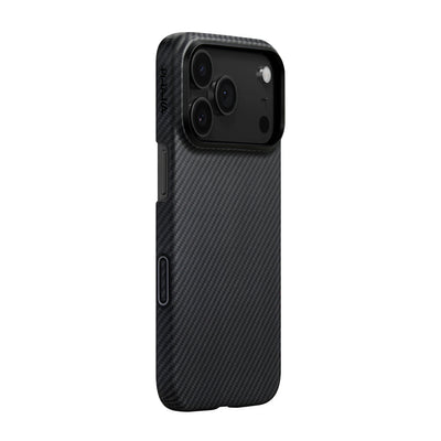 Pitaka Ultra-Slim Case With PitaTap Camera Control for iPhone 17 Series - Black/Gray