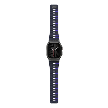 Skinarma Gemini Magnetic Apple Watch Strap 49/46/45/44mm - Navy/Blue