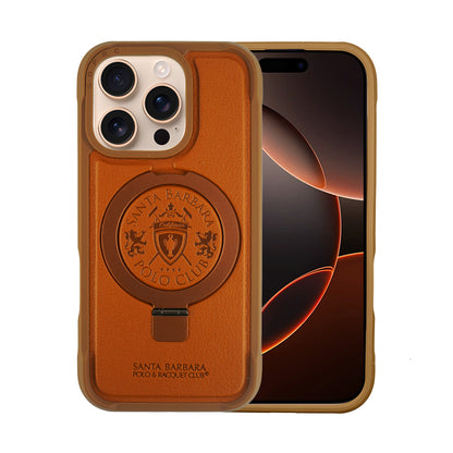 Santa Barbara Polo & Racquet Club Primo Series Case for iPhone 16 Series - Brown