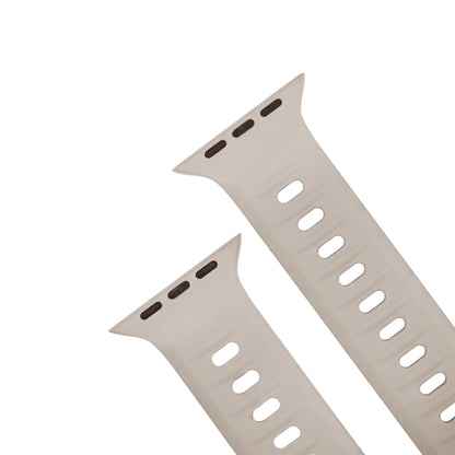 Amasra Apple Watch Silicone Band-Beige