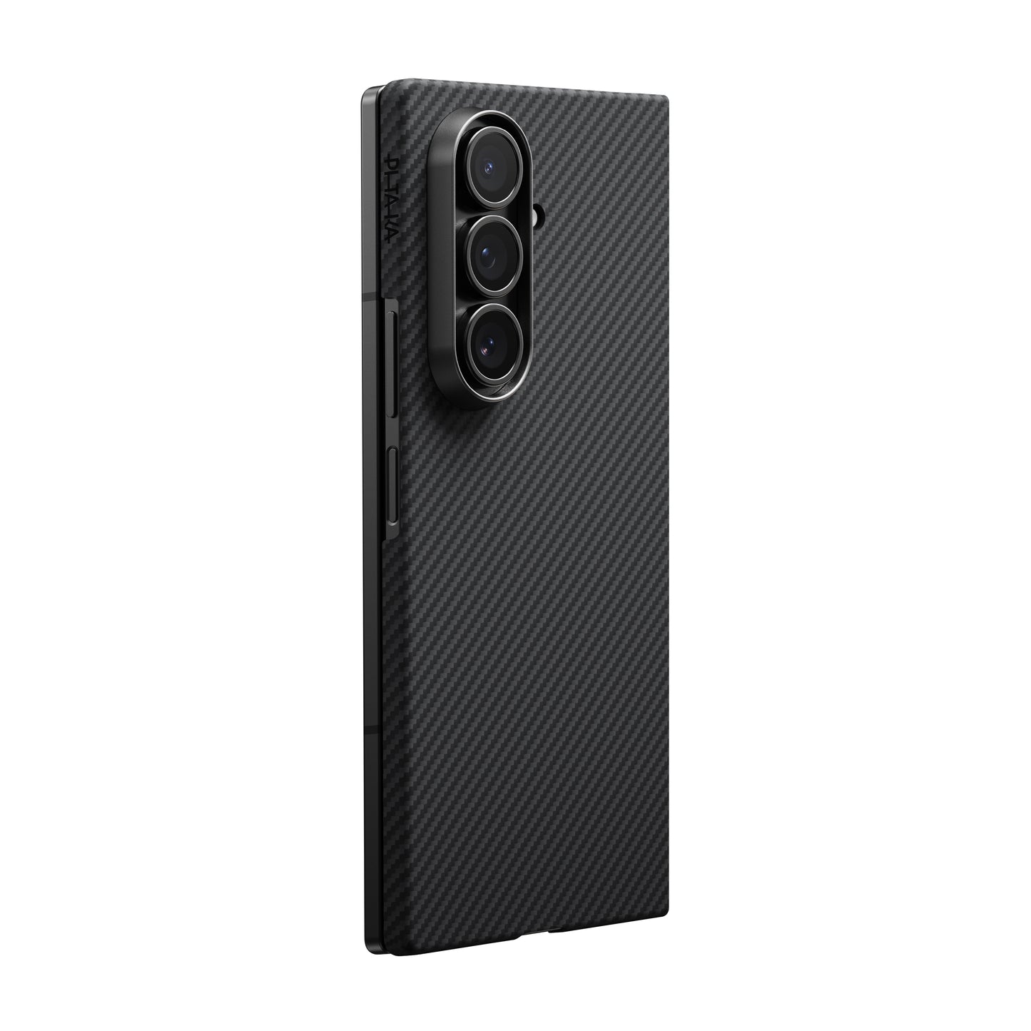 Pitaka Z Fold 7  Fusion  Weaving Case With Ultra-Slim Touch - Black/Gray